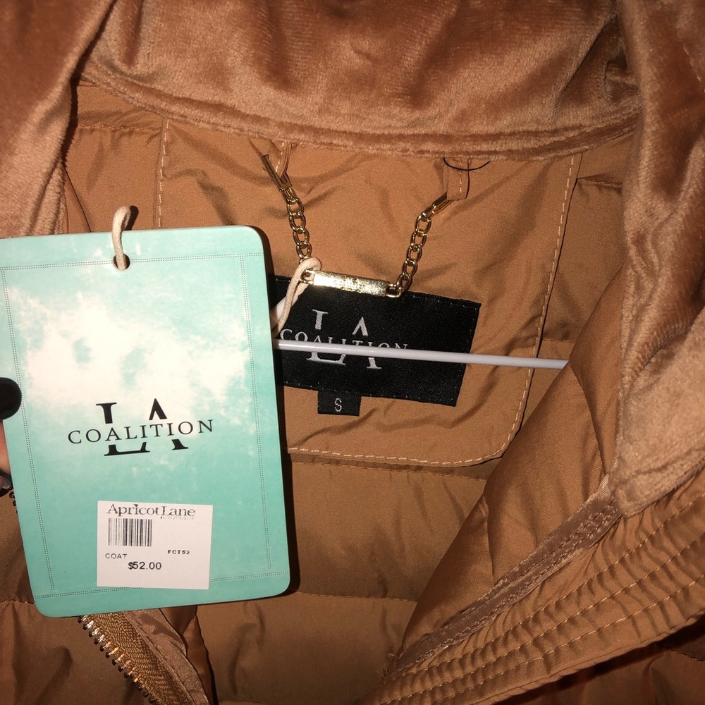 Apricot Lane tan vest